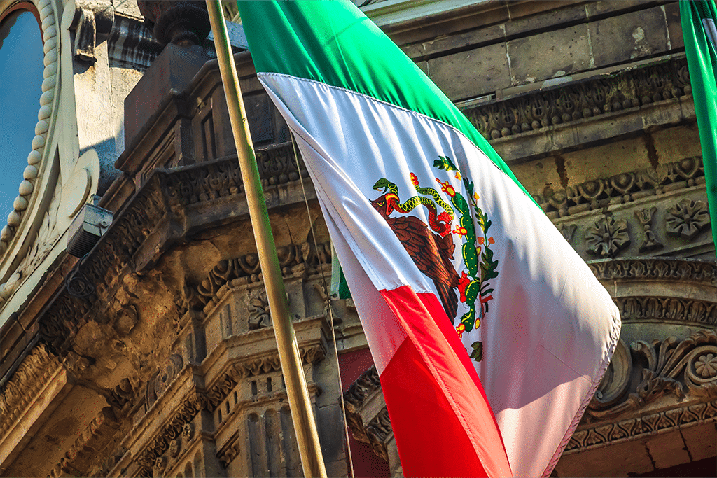 Flag from Mexico
