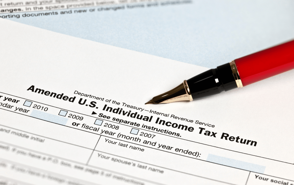 Form 1040x