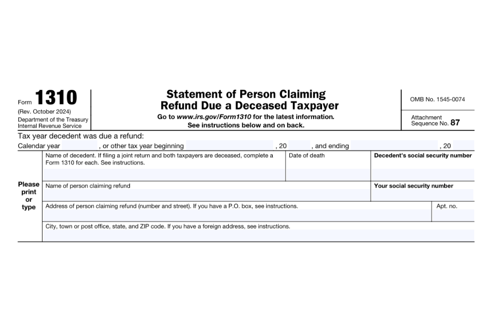 Form 1310