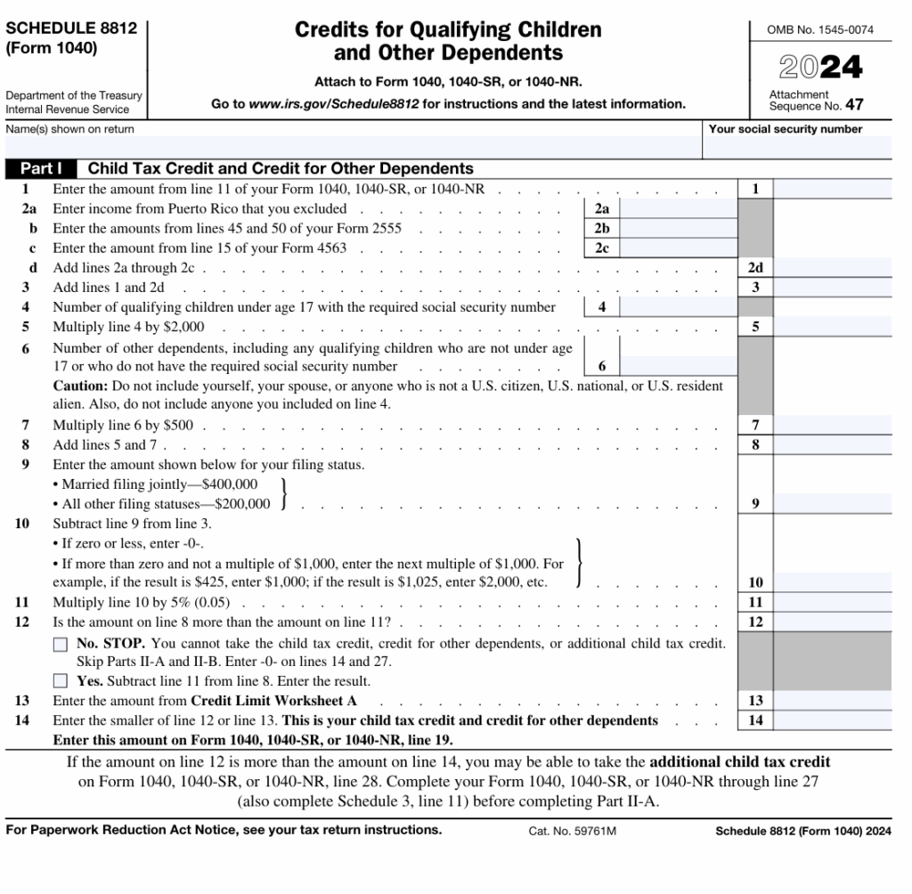 Form 8812